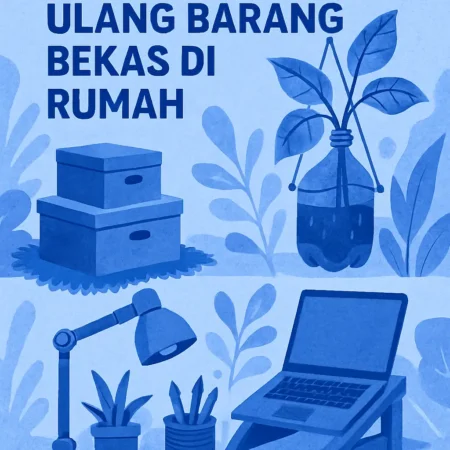 Cara Kreatif Mendaur Ulang Barang Bekas di Rumah